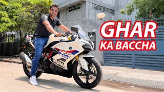 All new look of BMW G310rr review  whats your opinion   King Indian [upl. by Brandtr711]