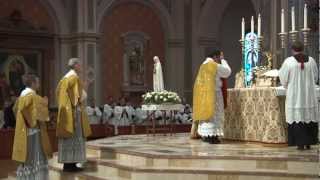 Solemn High Traditional Latin Mass Cathedral of the Blessed Sacrament Sacramento May 5 2012 HD [upl. by Merriam]