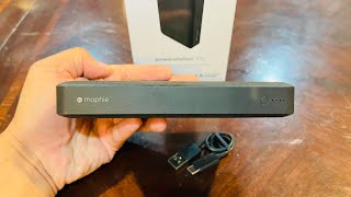 UNBOXING MOPHIE POWERSTATION XXL 20000 mAh PORTABLE CHARGER [upl. by Ayiram]