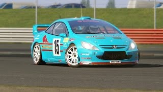 Peugeot 307CC WRC Test Drive at Silverstone [upl. by Helbonia212]