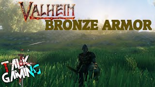 Valheim  How to make Bronze Armor [upl. by Aihpos]