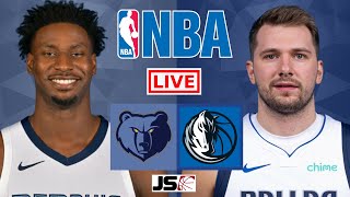 Memphis Grizzlies vs Dallas Mavericks  NBA Live Scoreboard 2024  Jimby Sports [upl. by Owiat]