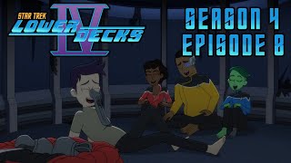 STAR TREK LOWER DECKS S4 Ep8 Review  Caves [upl. by Ycnaffit437]