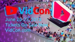 VidCon US 2018 Highlight Reel [upl. by Viscardi]