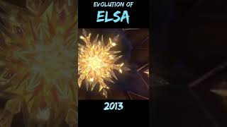 Evolution of Elsa Frozen shorts evolution Elsa Frozen [upl. by Lorrimor]