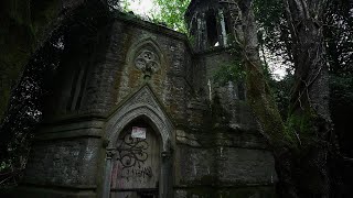 Exploring Creepy Crypt Under Gothic Mausoleum [upl. by Poll]