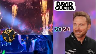 DAVID GUETTA  Live  Tomorrowland Belgium 2024 [upl. by Aeki]