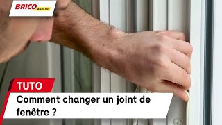 Comment changer un joint de fenêtre   Bricomarché [upl. by Aihpled]