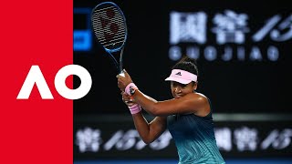 Osaka fires blizzard of winners in semi  Australian Open 2019 [upl. by Rumit]