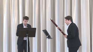 The Muri Competition 2023 Duo 5 Max Vogler Oboe Enrico Bassi Bassoon Gotthard Odermatt Op 37 [upl. by Atal]