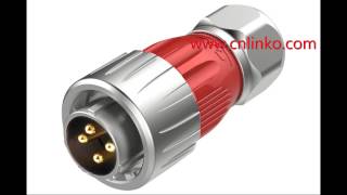 CNLINKO  DH20 Waterproof power connector [upl. by Nesbitt]