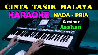 CINTA TASIKMALAYA  Asahan  KARAOKE Nada Pria [upl. by Itnaihc]