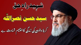 Shaheed Syed Hassan Nasrullah Ki Zindagi Ka Mukhtasar Jaiza By AQS TV [upl. by Abehs]