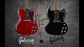 How Does The Gibson SG Special Compare to a Custom Shop SG Special [upl. by Robinson]