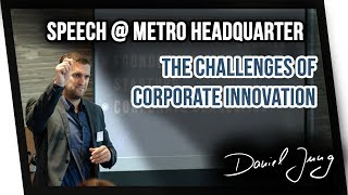 The Challenges of Corporate Innovation  Speech at METRO amp WHU Cooperation Kickoff Event [upl. by Ahsrop]