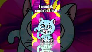 Samba do Brasil 🇧🇷 canta Gatto Miao [upl. by Milli]