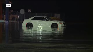 Flooding continues in Tampa Bay due to heavy rain [upl. by Hooper599]