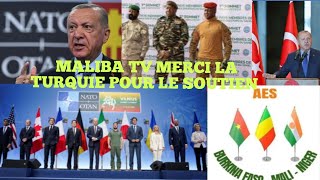 MALIBA TV TRÈS URGENT TRÈS BONNE NOUVELLE LA TURQUIE QUITTE LOTAN POUR SOUTENIR LAES [upl. by Notgnihsaw]