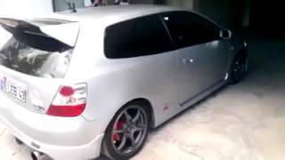 Honda TypeR Egzoz kesici [upl. by Leno]