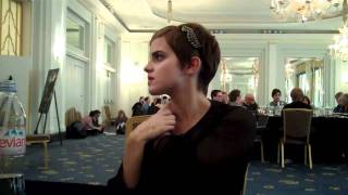 Emma Watson HARRY POTTER 7 part 1 [upl. by Sirad]