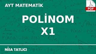 POLİNOM X1KOLAY  Tüm Yayınlardan Karışık Soru Çözümü  PDF [upl. by Aloin522]