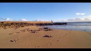 Plage de Trescadec  Audierne 14 Janvier 2016 [upl. by Ysiad272]