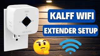 Kalff WiFi Extender Setup amp Installation Guide [upl. by Koziel]