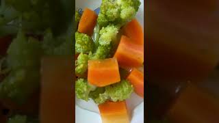 Broccoli and Carrot Puree short shorts food baby [upl. by Derick]