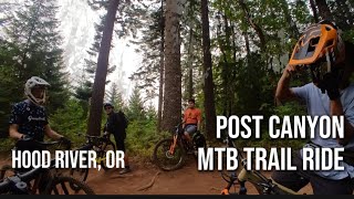 Post Canyon Trail Ride Family Man Trailhead MTB Ride Hood River Oregon mtblife bikelife mtb [upl. by Freeborn]