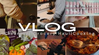 VLOG Clean With Me Grocery Haul amp Cooking Liz Austin [upl. by Craggie]