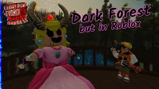 Dark Forest but in Roblox FNF Mario Madness v2 [upl. by Giustino]