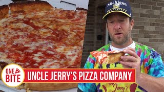 Barstool Pizza Review  Uncle Jerrys Pizza Company Cary IL [upl. by Annoyed]