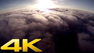 DJI Phantom 2 GoPro 4 above the clouds 1500m 4K [upl. by Laughton703]