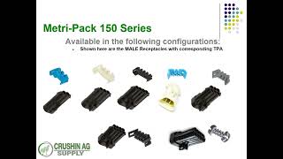 Metri Pack 150 Series Connectors [upl. by Ecnaralc737]