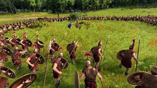 Troy Total War  Paris Princes vs Achilles Myrmidons [upl. by Ailil]