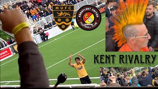 Maidstone Utd Batter Ebbsfleet Utd  Emirates FA Cup 4th QR Kent Rivalry Stones 30 Fleet [upl. by Humberto]