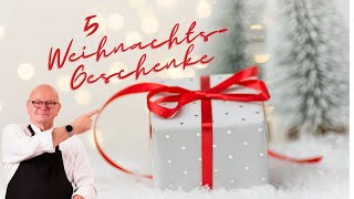 5 Geschenke die wirklich Spaß machen 5 Tipps für Hobbyköcheinnen [upl. by Sama134]