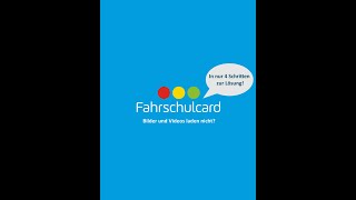 Fahrschulcard  Bilder und Videos laden nicht In 4 Schritten zur Lösung [upl. by Aliber]