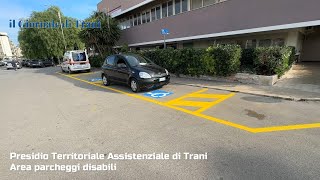 PTA S NICOLA PELLEGRINO TRANI PARCHEGGIO DISABILI [upl. by Igor]