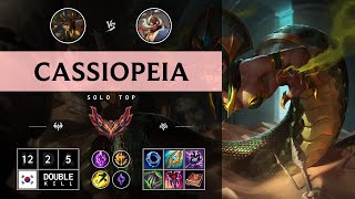 Cassiopeia Top vs Corki  KR Grandmaster Patch 1414 [upl. by Carlton]