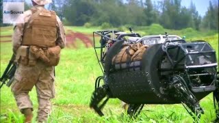 LS3 Robotic Pack Mule Field Testing by US Military [upl. by Aryas]