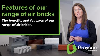 Features of our range of air bricks [upl. by Eeralav]