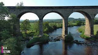 Arthington Viaduct A BirdsEye View in 4K Brilliance [upl. by Harima231]