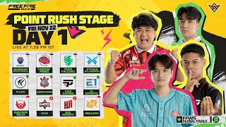 HI FFWS Global Finals 2024  Point Rush Stage Day 1 [upl. by Selrahc]