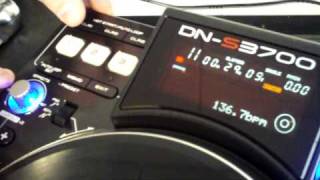 DENON DNS3700 CDMP3USBMIDI Player Overview [upl. by Mollee]