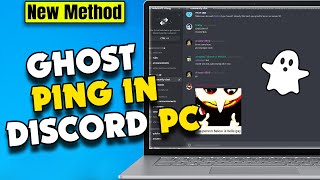 How To Ghost Ping In Discord pc [upl. by Docia87]