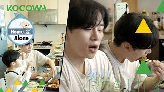 Mukbang â¤ Lee Junho mata as saudades de tteokbokki Home Alone Ep 419 [upl. by Ahcim752]