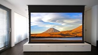 150 inch biggest projector 4K screen unboxing projector entertainment 4k dolbyvisionhdr [upl. by Xuagram736]