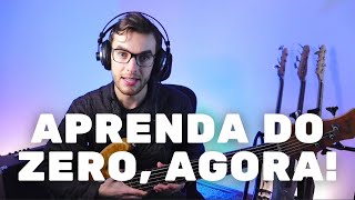 Como começar a tocar contrabaixo do zero Aula de baixo para iniciantes [upl. by Sucramej]