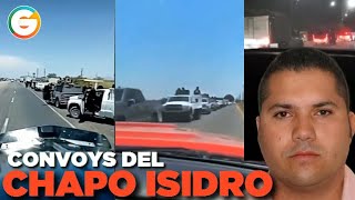 Convoys de El Chapo Isidro Sinaloa [upl. by Kaylee]